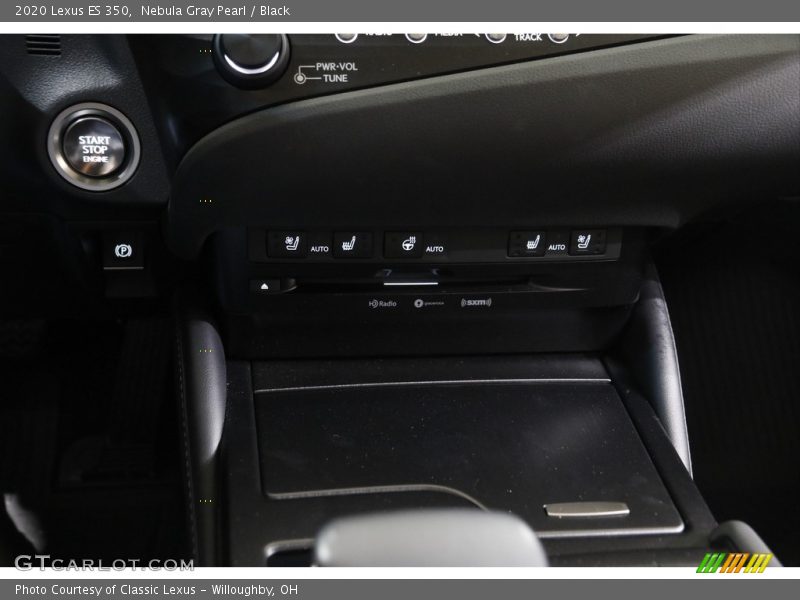 Nebula Gray Pearl / Black 2020 Lexus ES 350