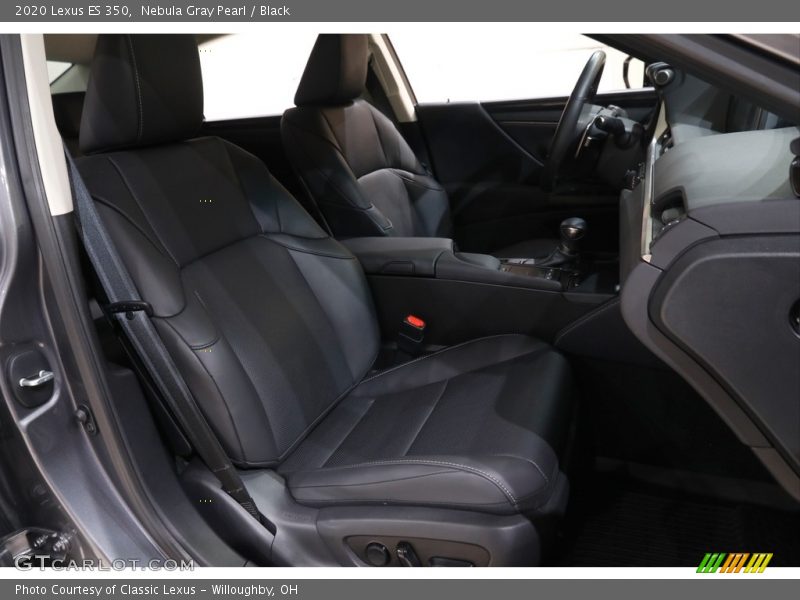 Nebula Gray Pearl / Black 2020 Lexus ES 350