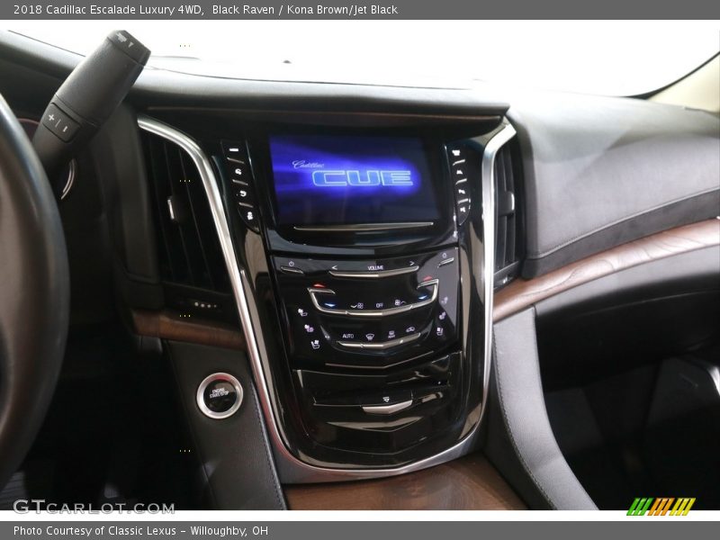 Black Raven / Kona Brown/Jet Black 2018 Cadillac Escalade Luxury 4WD