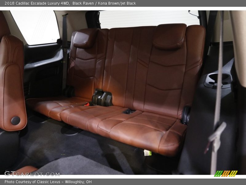 Black Raven / Kona Brown/Jet Black 2018 Cadillac Escalade Luxury 4WD