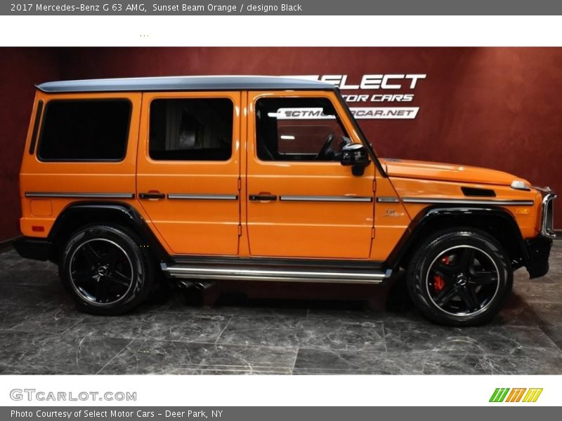  2017 G 63 AMG Sunset Beam Orange