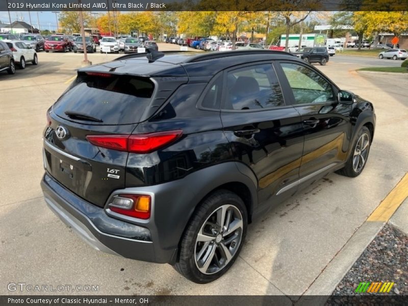 Ultra Black / Black 2019 Hyundai Kona Limited AWD
