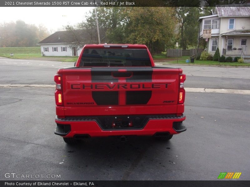 Red Hot / Jet Black 2021 Chevrolet Silverado 1500 RST Crew Cab 4x4
