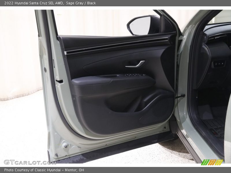 Sage Gray / Black 2022 Hyundai Santa Cruz SEL AWD