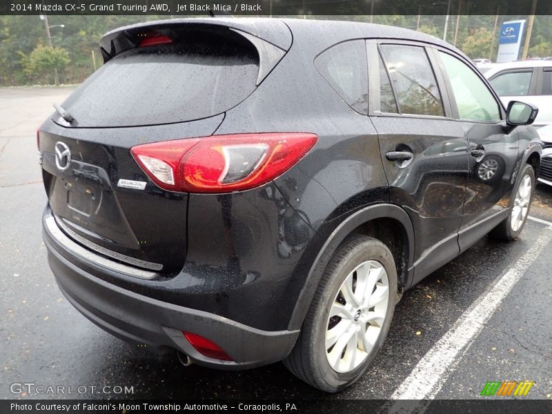 Jet Black Mica / Black 2014 Mazda CX-5 Grand Touring AWD