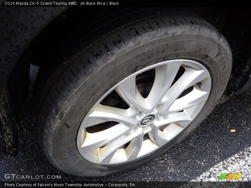 Jet Black Mica / Black 2014 Mazda CX-5 Grand Touring AWD