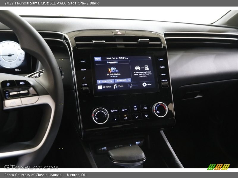 Sage Gray / Black 2022 Hyundai Santa Cruz SEL AWD