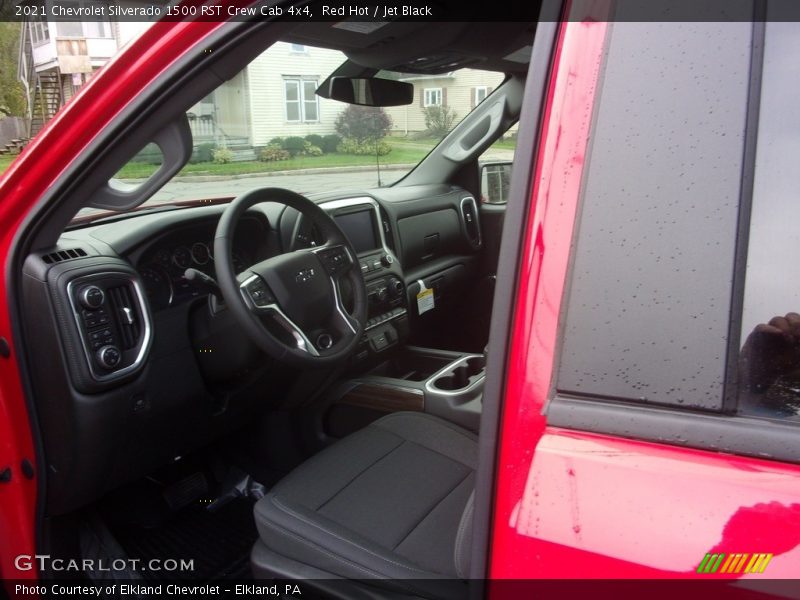Red Hot / Jet Black 2021 Chevrolet Silverado 1500 RST Crew Cab 4x4