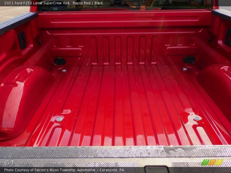 Rapid Red / Black 2021 Ford F150 Lariat SuperCrew 4x4
