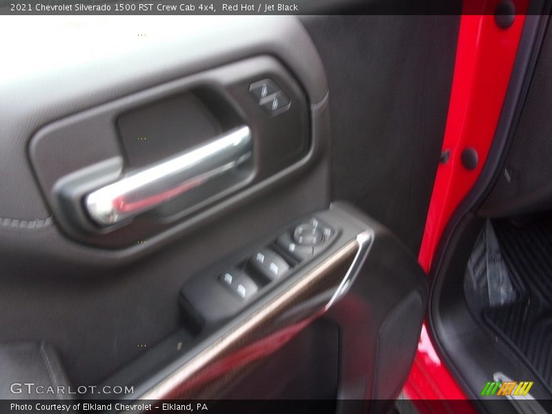 Red Hot / Jet Black 2021 Chevrolet Silverado 1500 RST Crew Cab 4x4