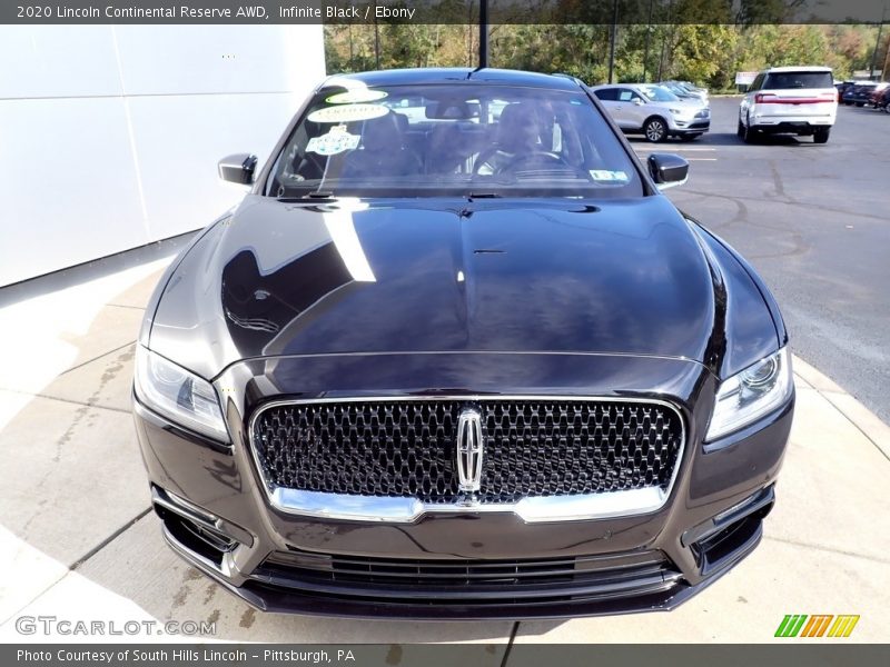 Infinite Black / Ebony 2020 Lincoln Continental Reserve AWD
