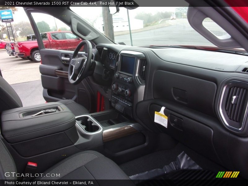 Red Hot / Jet Black 2021 Chevrolet Silverado 1500 RST Crew Cab 4x4