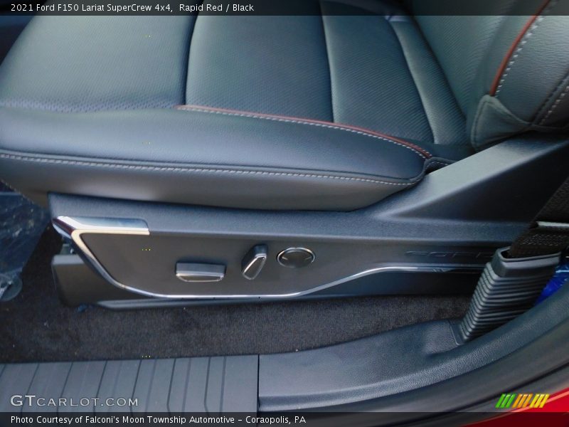 Front Seat of 2021 F150 Lariat SuperCrew 4x4