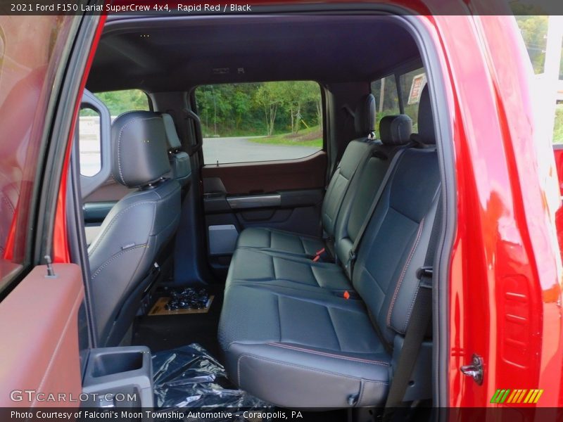 Rear Seat of 2021 F150 Lariat SuperCrew 4x4