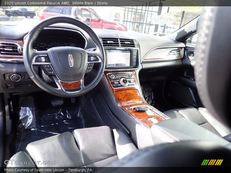 Infinite Black / Ebony 2020 Lincoln Continental Reserve AWD