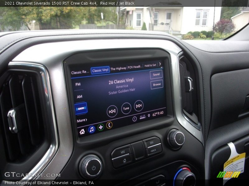 Red Hot / Jet Black 2021 Chevrolet Silverado 1500 RST Crew Cab 4x4