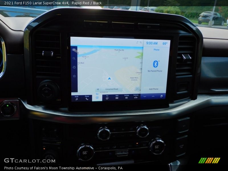 Rapid Red / Black 2021 Ford F150 Lariat SuperCrew 4x4