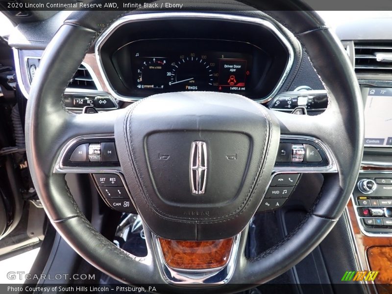 Infinite Black / Ebony 2020 Lincoln Continental Reserve AWD