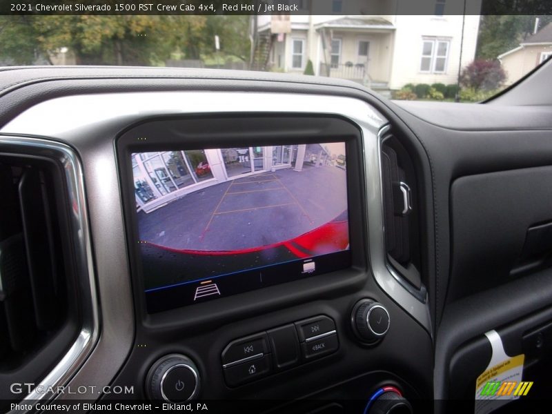 Red Hot / Jet Black 2021 Chevrolet Silverado 1500 RST Crew Cab 4x4