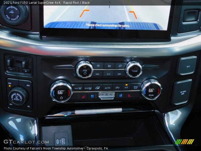 Rapid Red / Black 2021 Ford F150 Lariat SuperCrew 4x4
