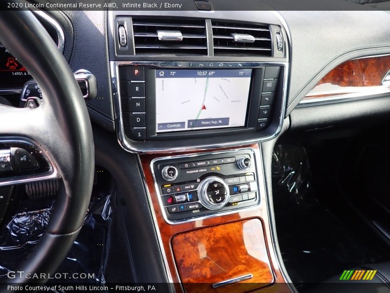 Infinite Black / Ebony 2020 Lincoln Continental Reserve AWD