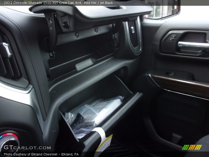 Red Hot / Jet Black 2021 Chevrolet Silverado 1500 RST Crew Cab 4x4