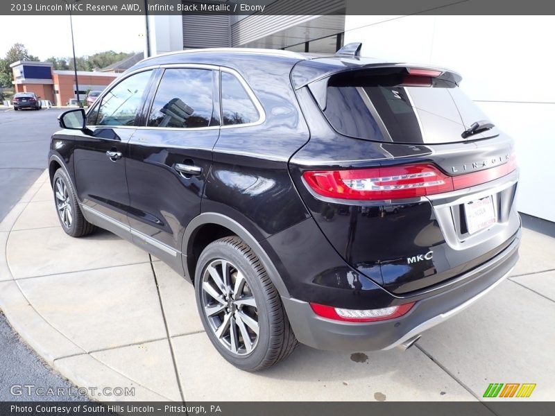 Infinite Black Metallic / Ebony 2019 Lincoln MKC Reserve AWD