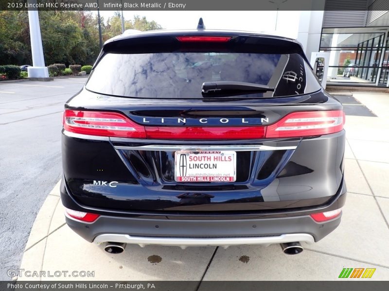 Infinite Black Metallic / Ebony 2019 Lincoln MKC Reserve AWD