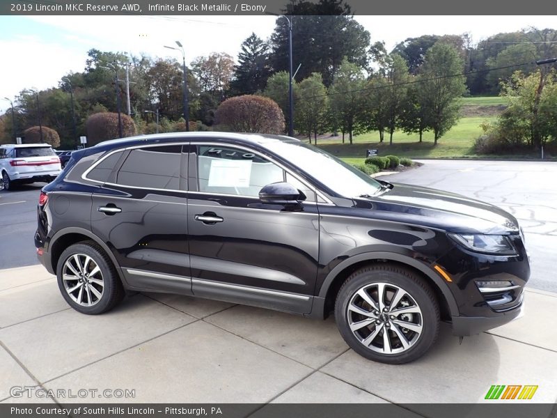 Infinite Black Metallic / Ebony 2019 Lincoln MKC Reserve AWD