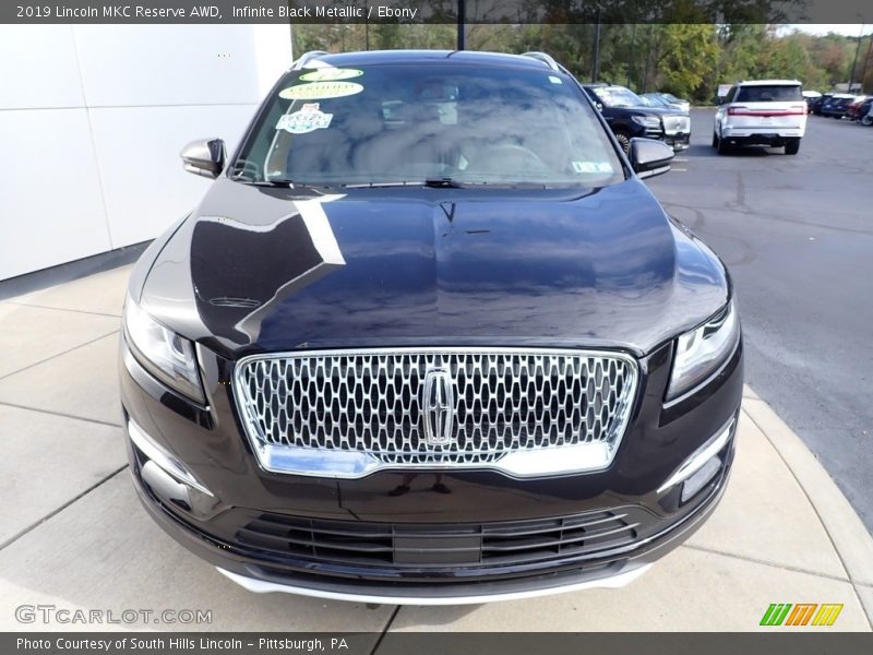 Infinite Black Metallic / Ebony 2019 Lincoln MKC Reserve AWD