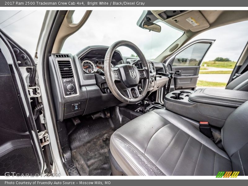  2017 2500 Tradesman Crew Cab 4x4 Black/Diesel Gray Interior