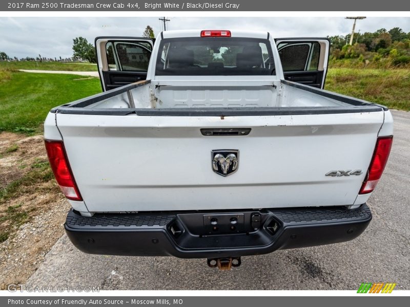 Bright White / Black/Diesel Gray 2017 Ram 2500 Tradesman Crew Cab 4x4