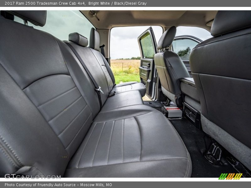 Bright White / Black/Diesel Gray 2017 Ram 2500 Tradesman Crew Cab 4x4