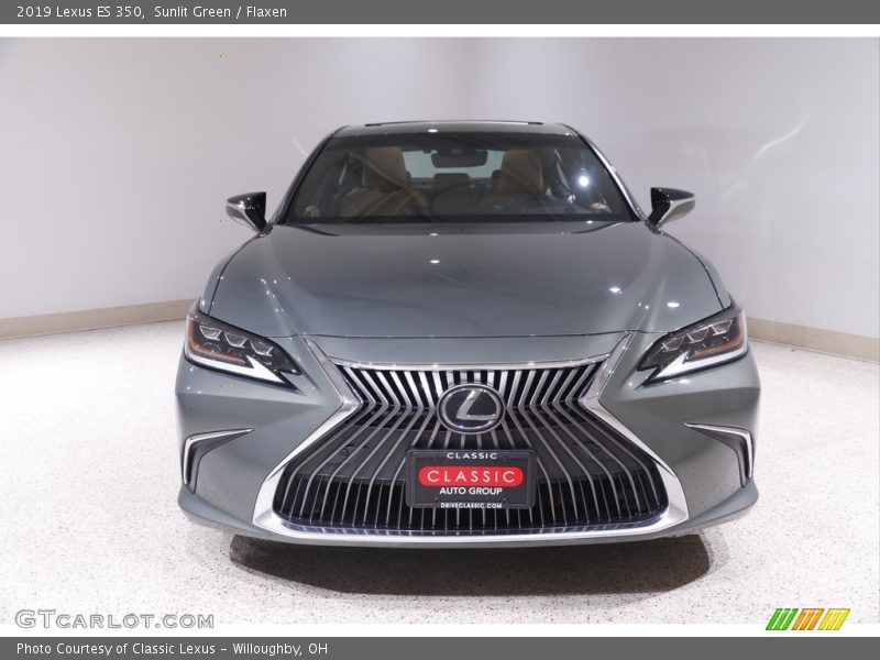 Sunlit Green / Flaxen 2019 Lexus ES 350