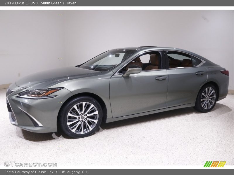 Sunlit Green / Flaxen 2019 Lexus ES 350