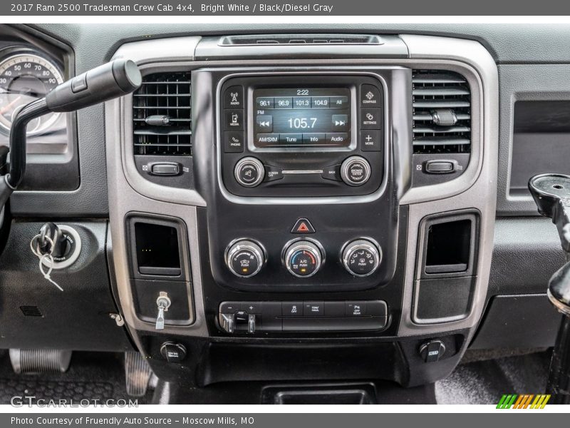 Controls of 2017 2500 Tradesman Crew Cab 4x4