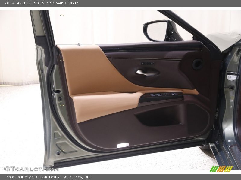 Sunlit Green / Flaxen 2019 Lexus ES 350