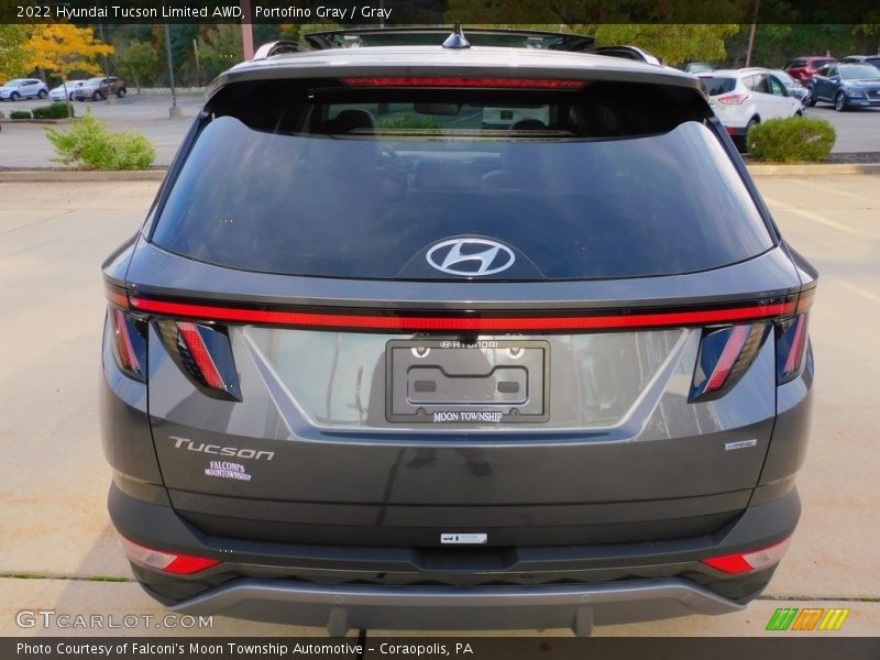 Portofino Gray / Gray 2022 Hyundai Tucson Limited AWD
