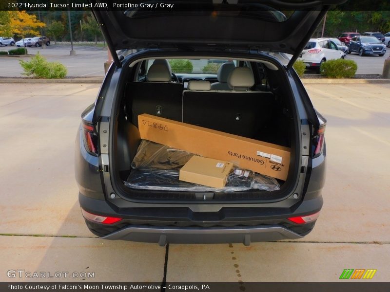 Portofino Gray / Gray 2022 Hyundai Tucson Limited AWD