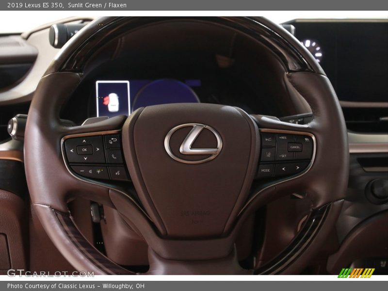 Sunlit Green / Flaxen 2019 Lexus ES 350