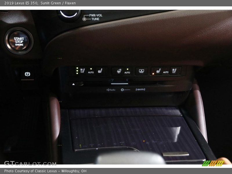 Sunlit Green / Flaxen 2019 Lexus ES 350