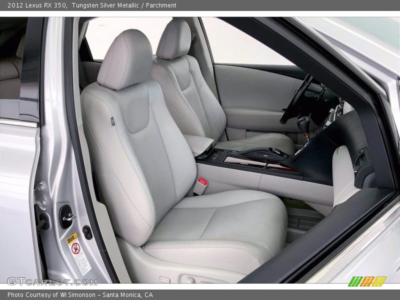  2012 RX 350 Parchment Interior
