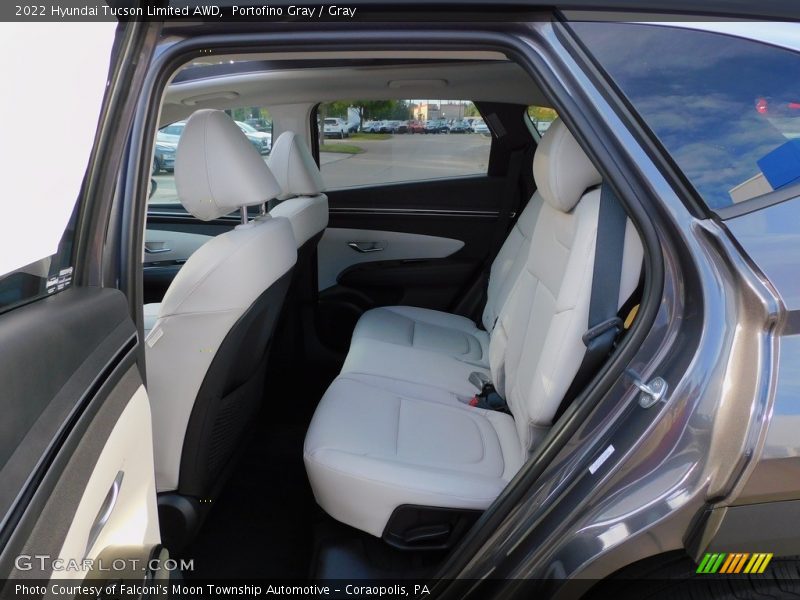 Portofino Gray / Gray 2022 Hyundai Tucson Limited AWD