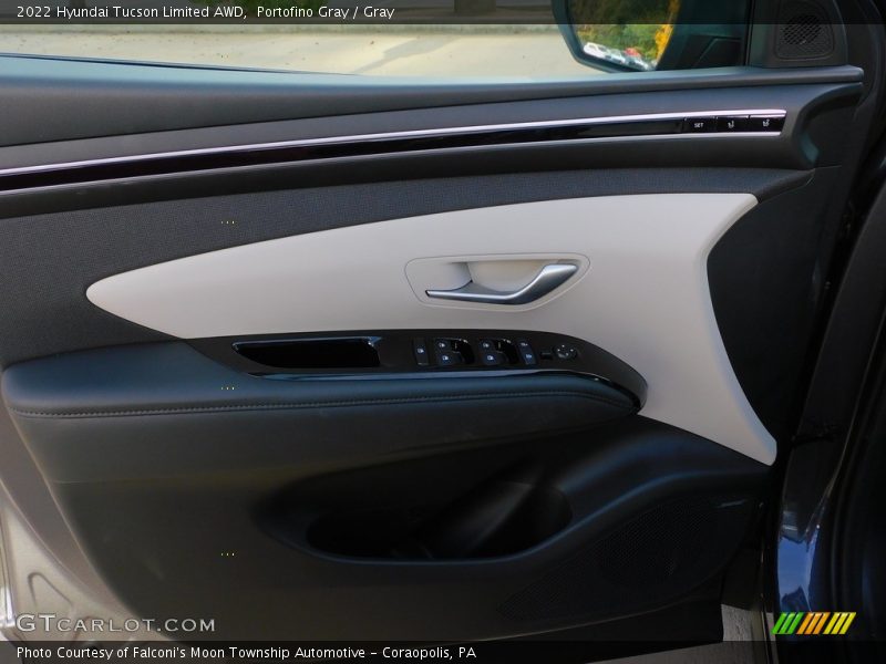Portofino Gray / Gray 2022 Hyundai Tucson Limited AWD