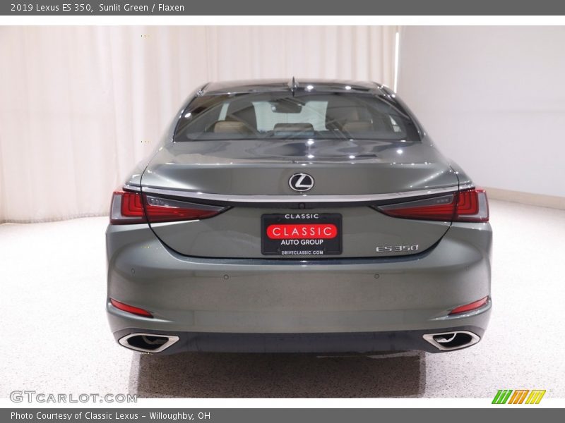 Sunlit Green / Flaxen 2019 Lexus ES 350
