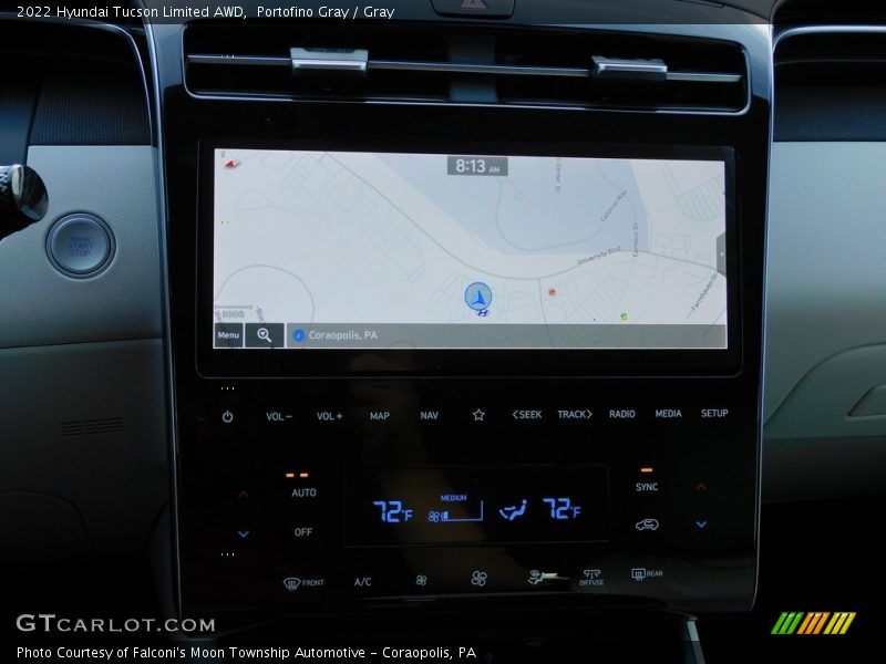 Portofino Gray / Gray 2022 Hyundai Tucson Limited AWD