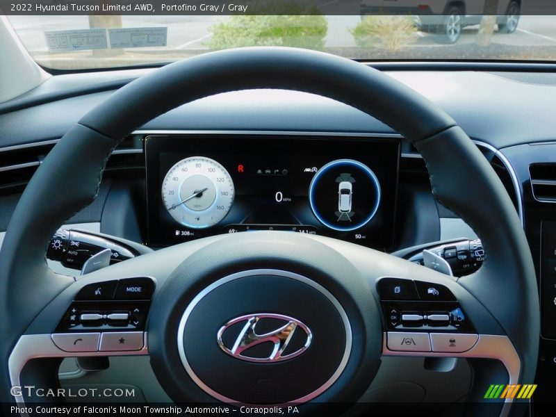 Portofino Gray / Gray 2022 Hyundai Tucson Limited AWD