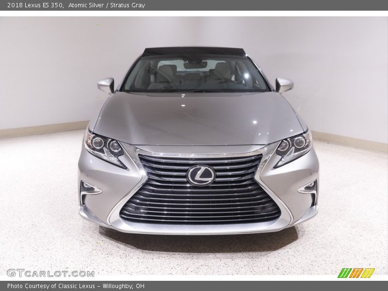 Atomic Silver / Stratus Gray 2018 Lexus ES 350