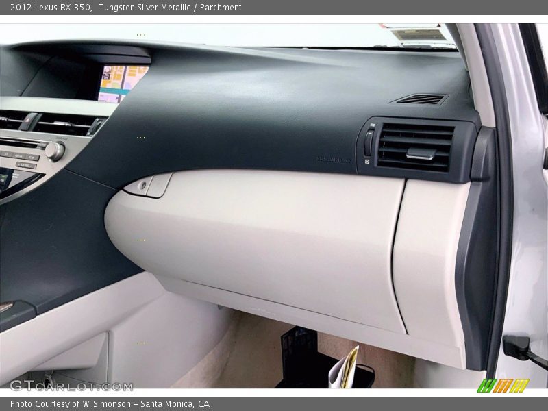 Tungsten Silver Metallic / Parchment 2012 Lexus RX 350