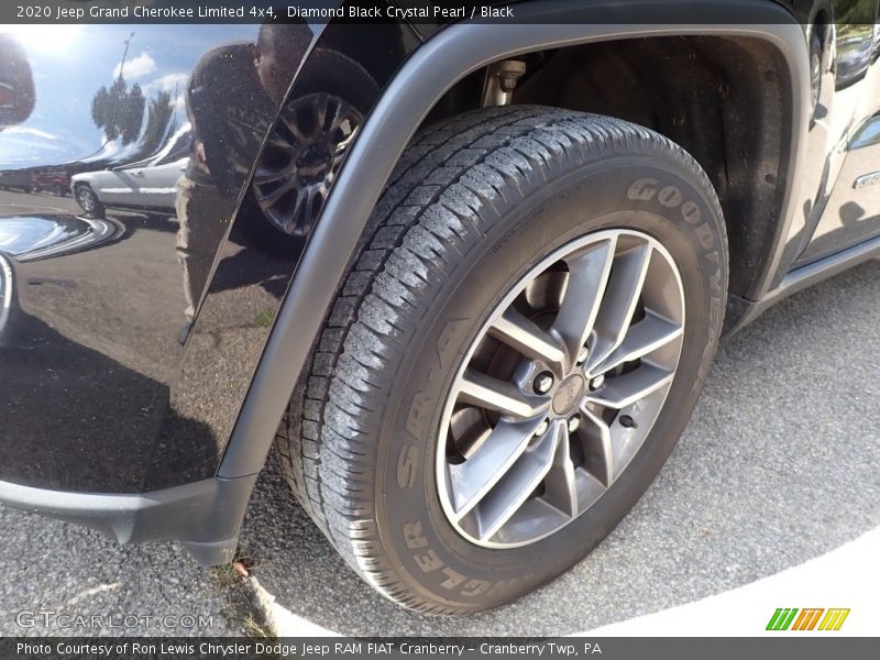 Diamond Black Crystal Pearl / Black 2020 Jeep Grand Cherokee Limited 4x4
